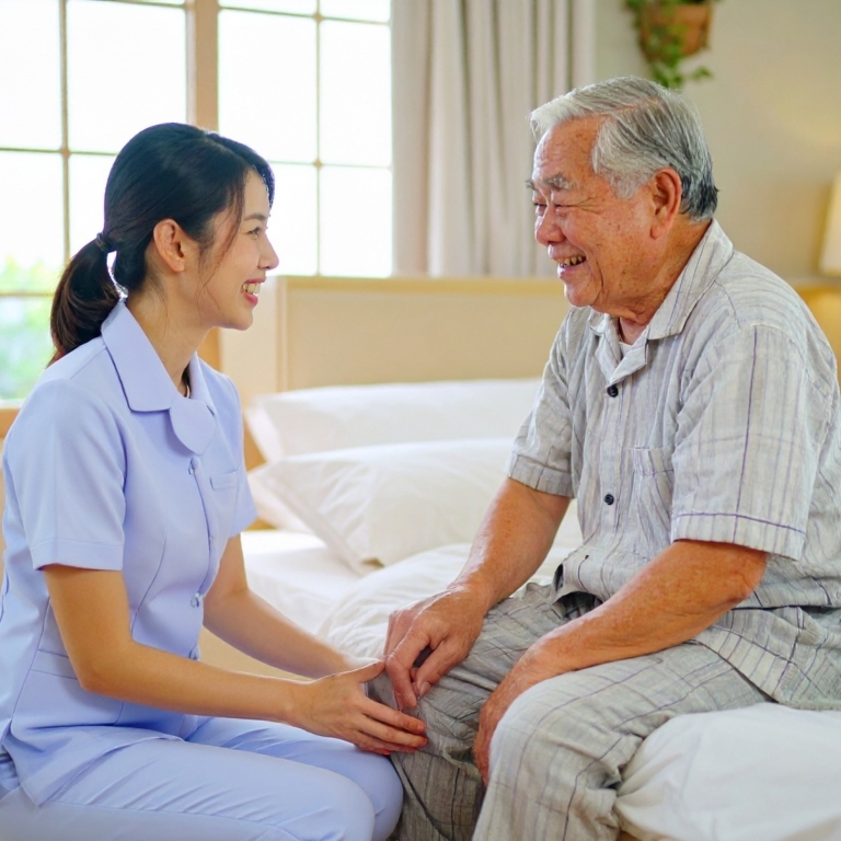 【終末期・緩和ケア】患者の心に寄り添う声かけを